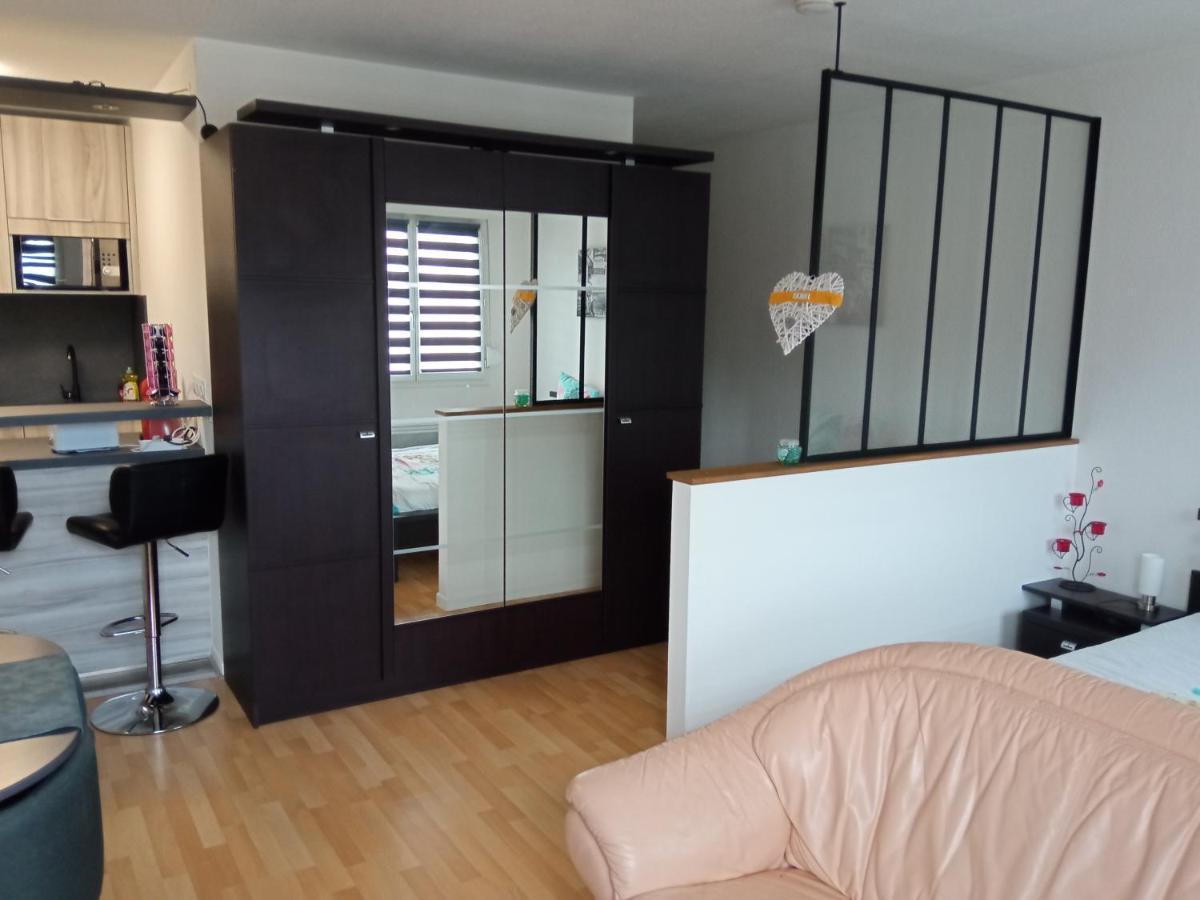 Charmant Studio Classe 3 Etoiles Au Coeur De Niederbronn-Les-Bains Exterior foto